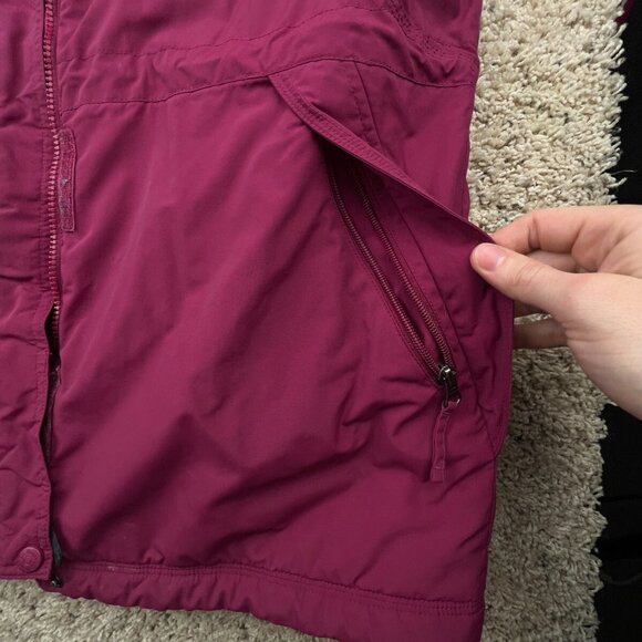 LL Bean Women’s Thinsulate Lined Hooded Jacket Coat Red 0BDX2 Size L Large Reg * - Picture 13 of 16